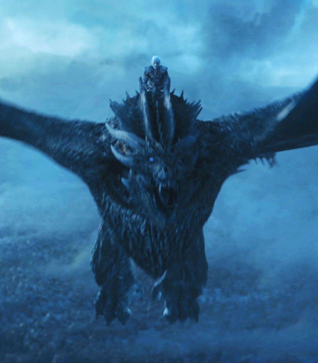 Night King rides Viserion on Game of Thrones