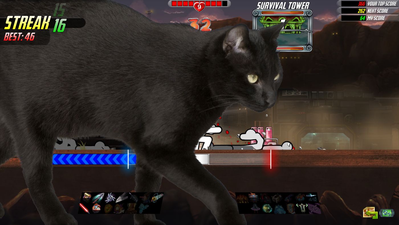 One Finger Death Punch 2 Cat