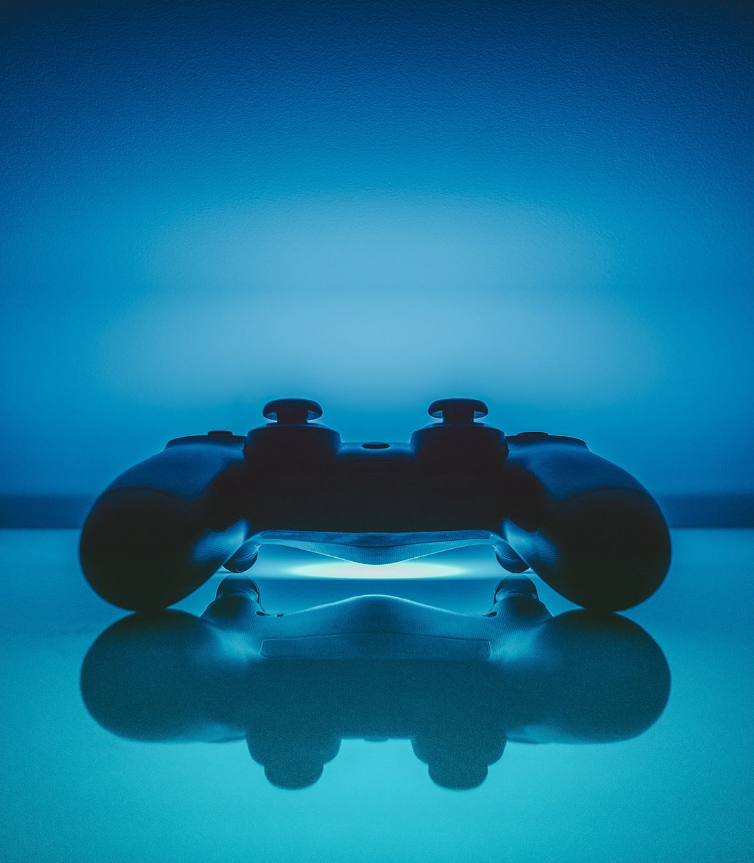 PS4 Blue Controller - Vertical