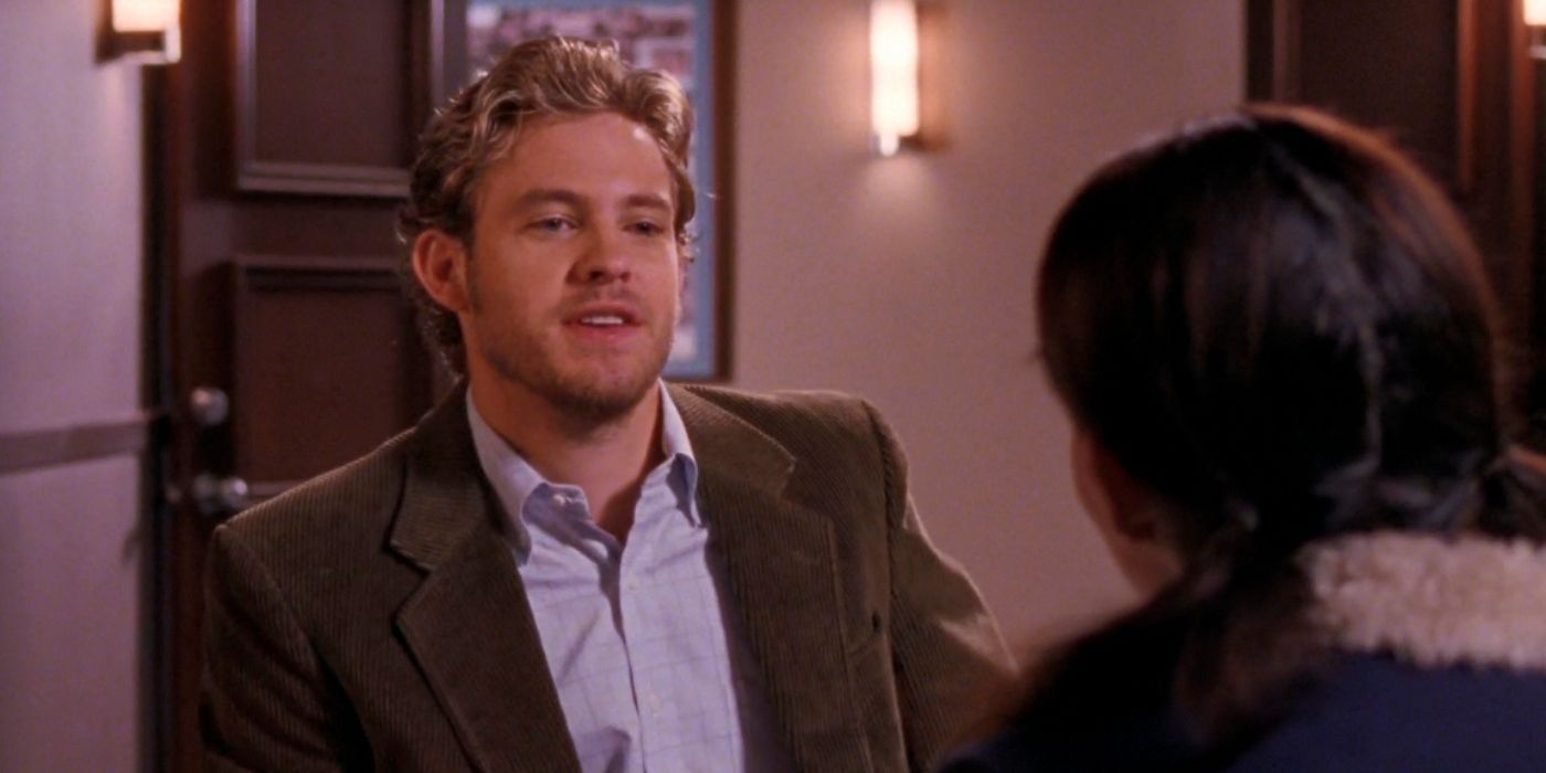Paul and Lorelai on a date in Gilmore Girls