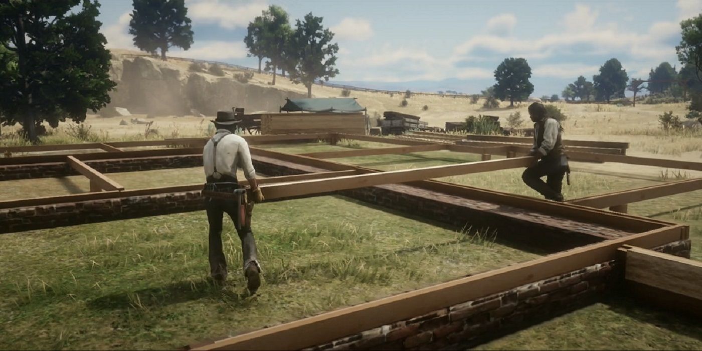 RDR2 Building a house