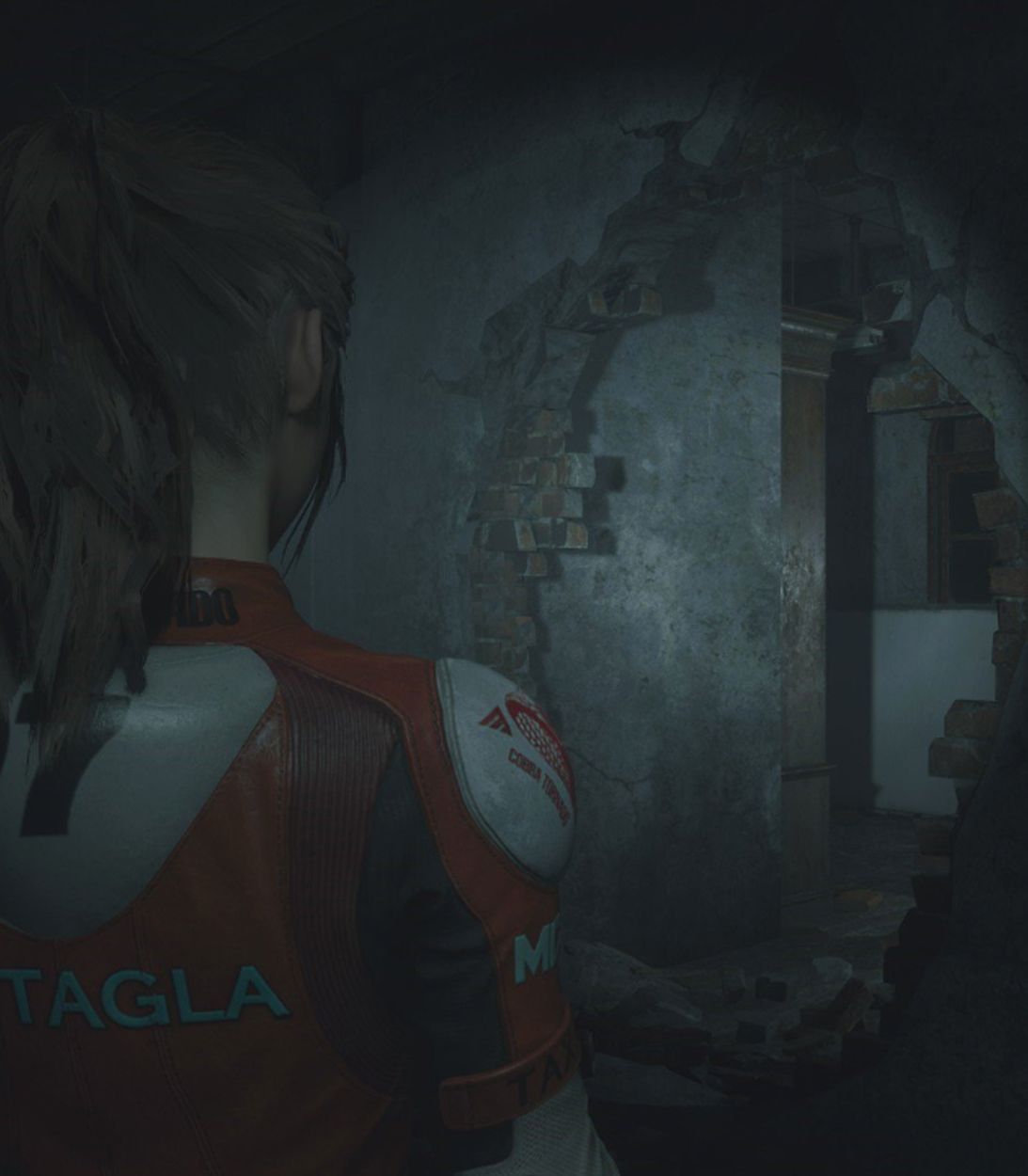 Resident Evil wall vertical