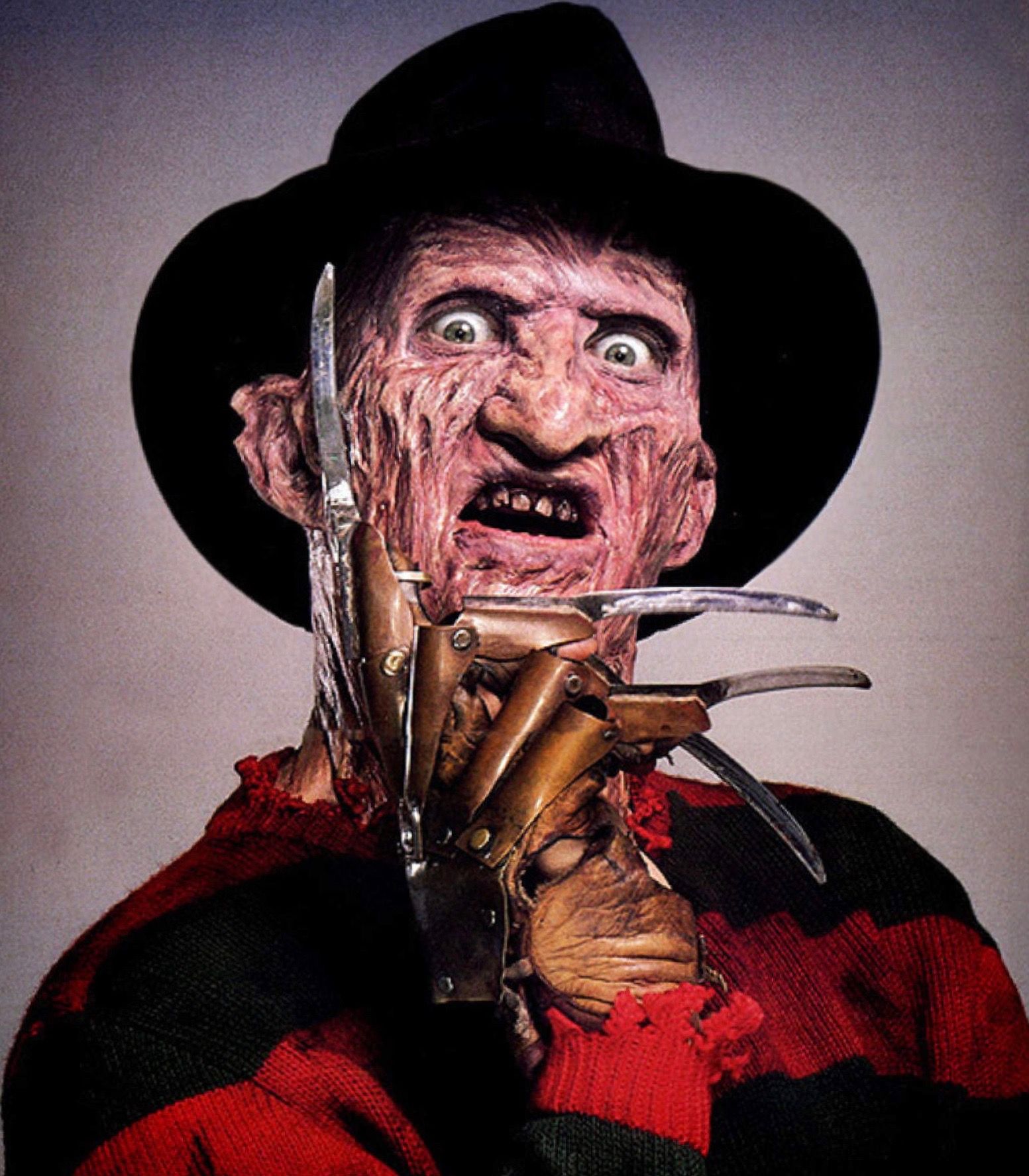 Robert Englund as Freddy Krueger in A Nightmare on Elm Street Vertical