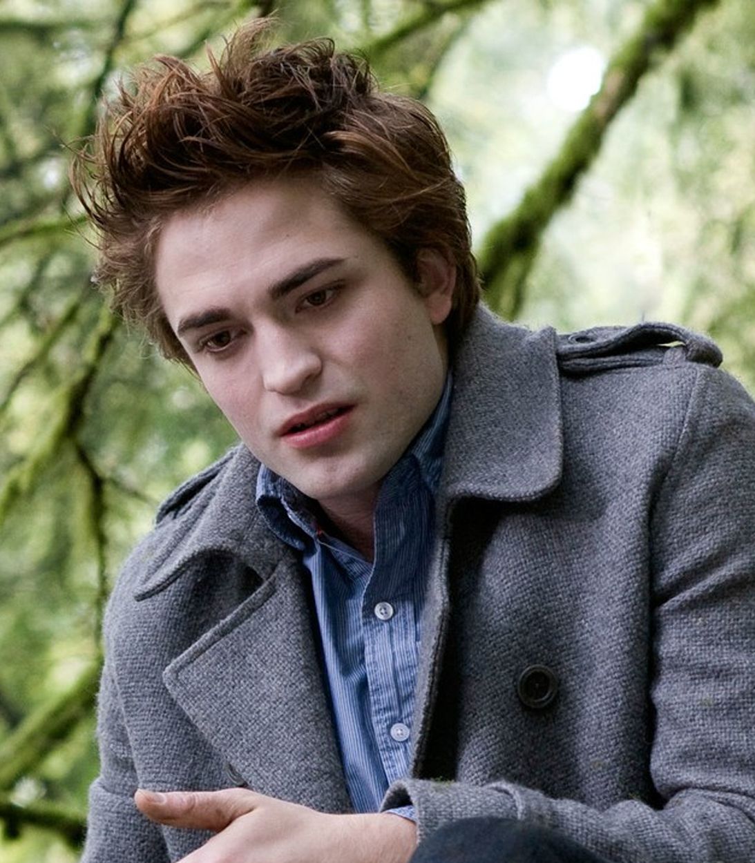 Robert Pattinson in Twilight Vertical