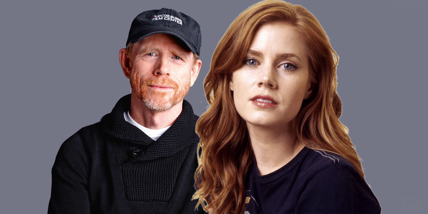 Ron Howard and Amy Adams