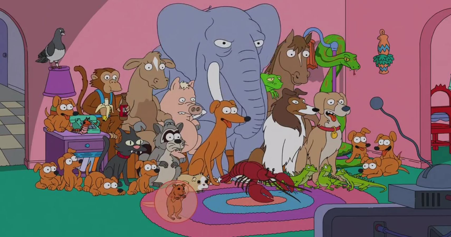 Every Pet On The Simpsons, Ranked - Screen Rant