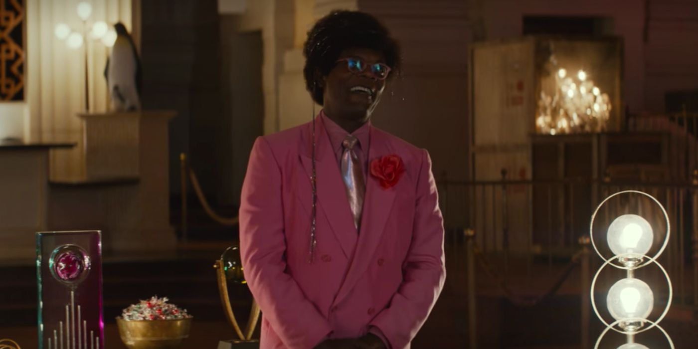 Samuel L Jackson As The Salesman in Unicorn Store