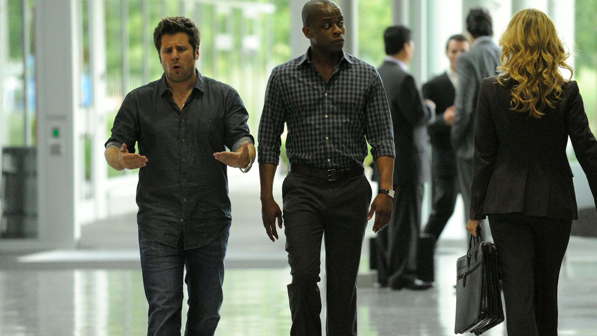Shawn Spencer and Burton Guster in Psych