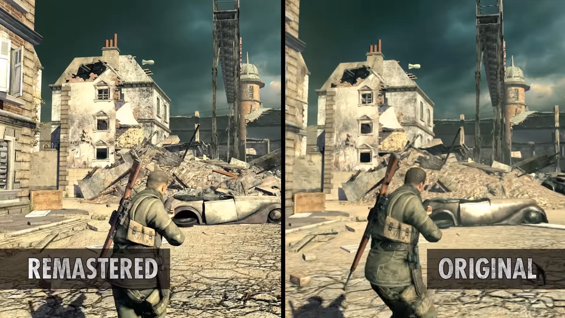 Sniper Elite V2 Remastered Comparison