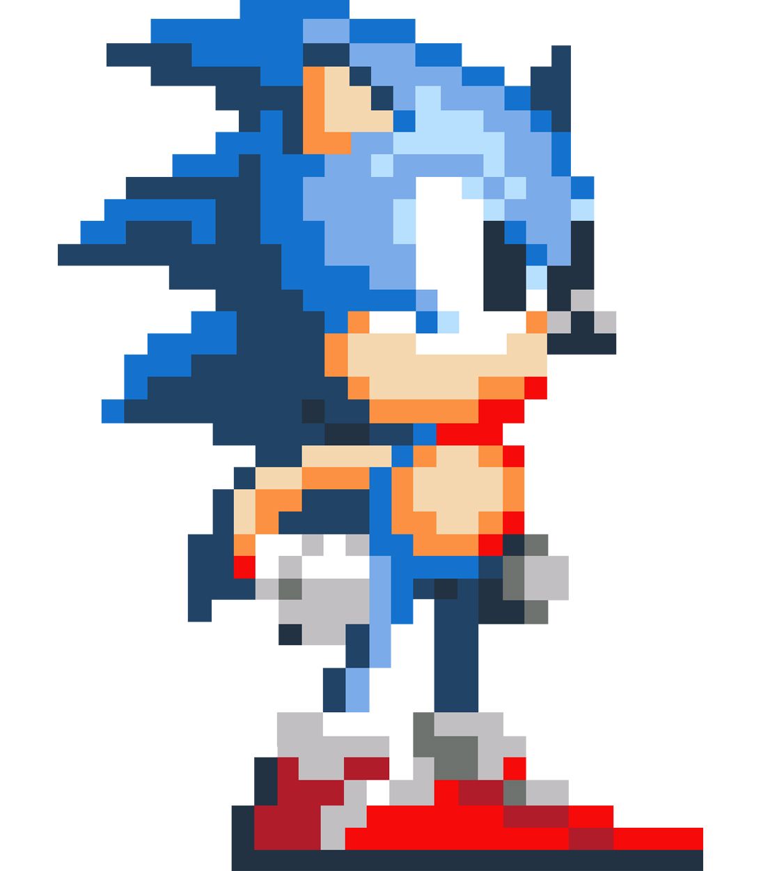 Sonic 16-bit vertical