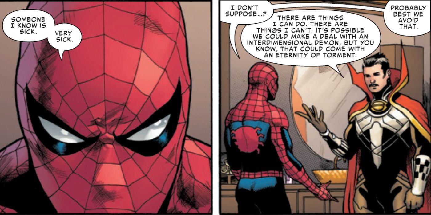 Spider-Man Asks Doctor Strange For Help in Friendly Neighboorhood Spider-Man #5