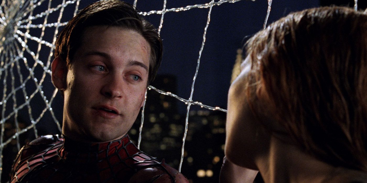 Spider-Man reveals his identity to Mary Jane in Spider-Man 2