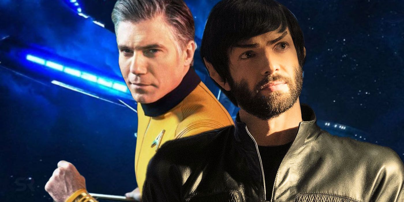 Star Trek Discovery Enterprise Pike and Spock