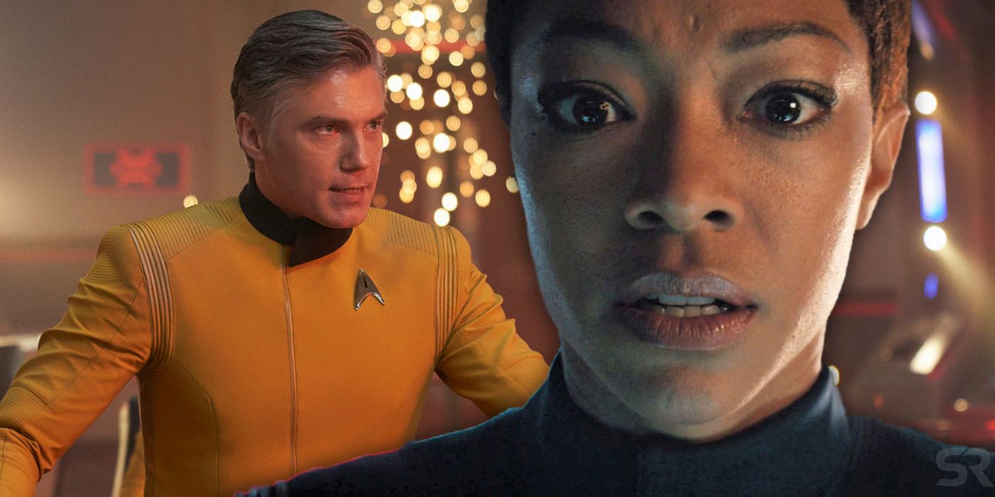 Star Trek Discovery Michael Burnham and Christiopher Pike