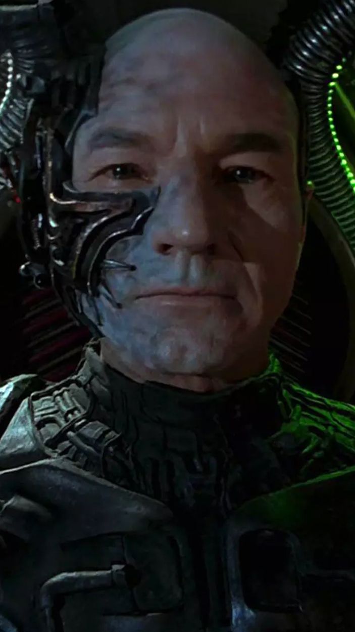 Star Trek Picard as Borg Vertical