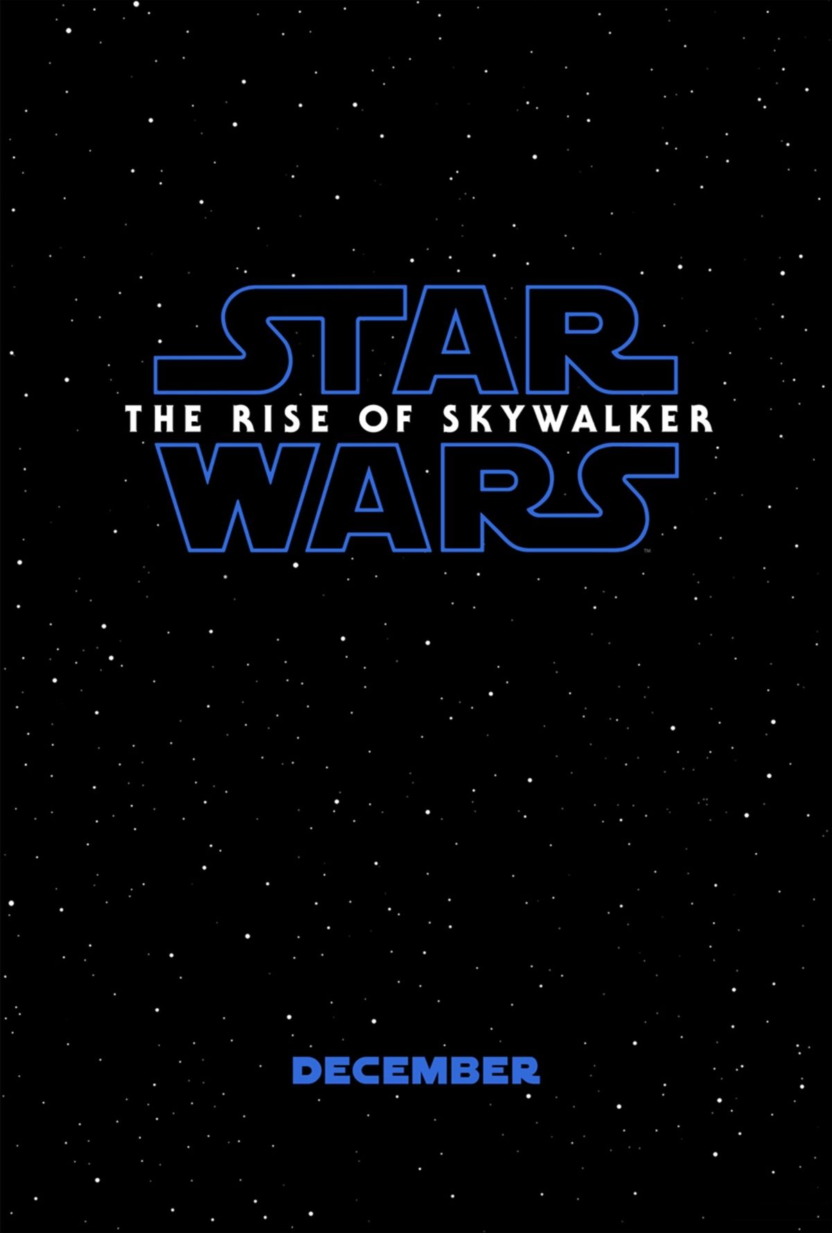 Star Wars 9 Rise of Skywalker Poster