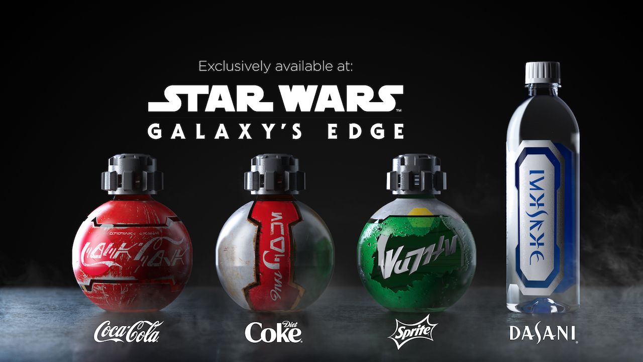 Star Wars Galaxy's Edge Coca-Cola Products