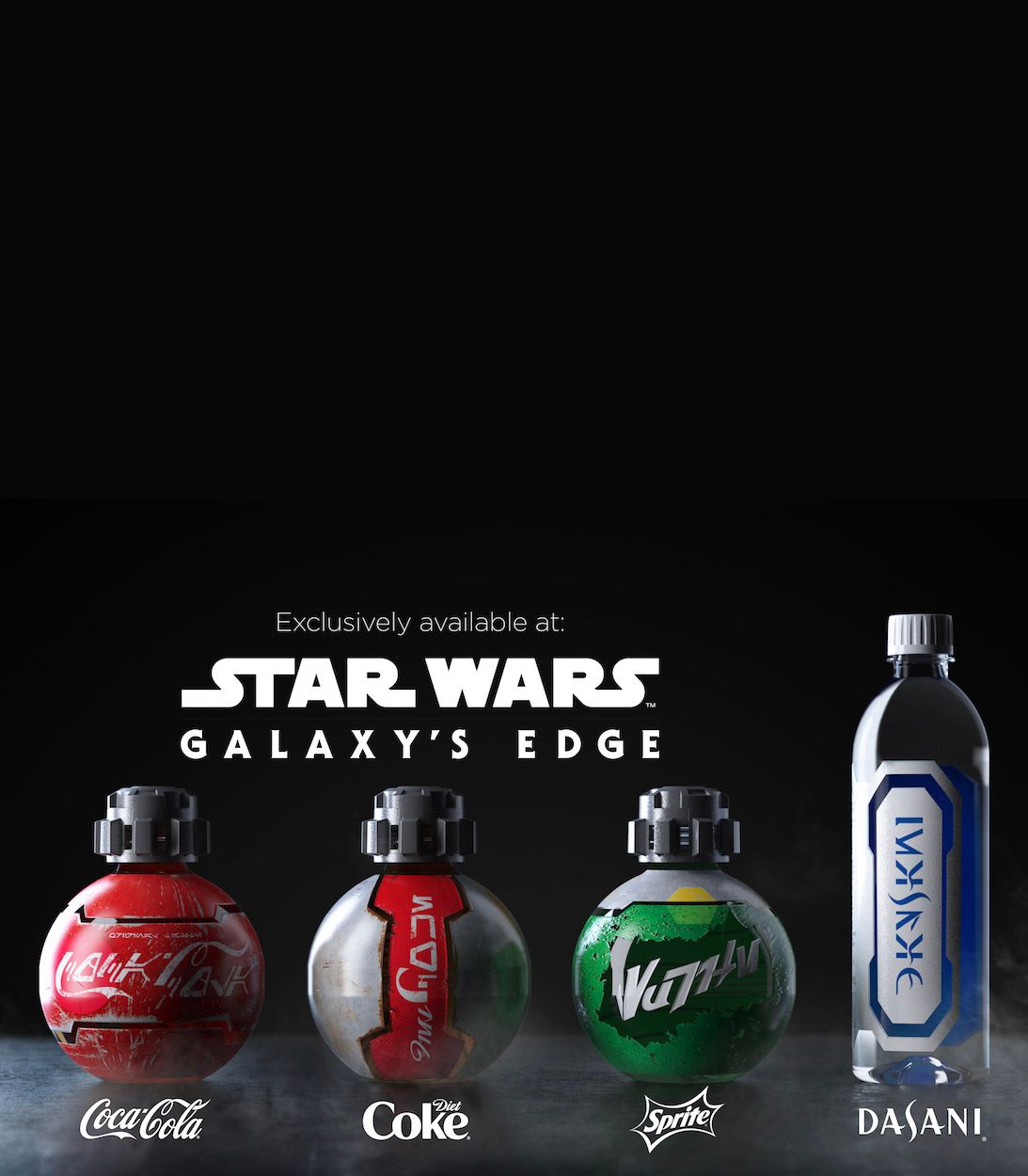 Star Wars Galaxy's Edge Coca-Cola Thermal Detonators VERTICAL