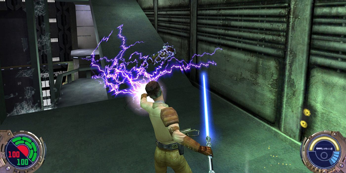 Star Wars Jedi Outcast Force Lightning