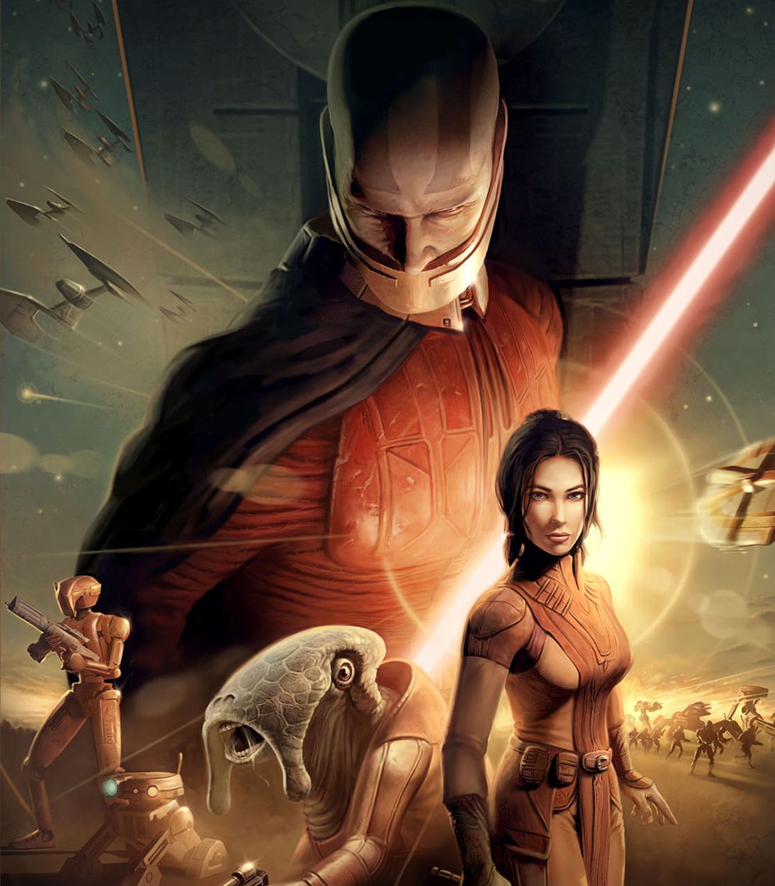 Star Wars Knights of the Old Republic Artwork - Vertical