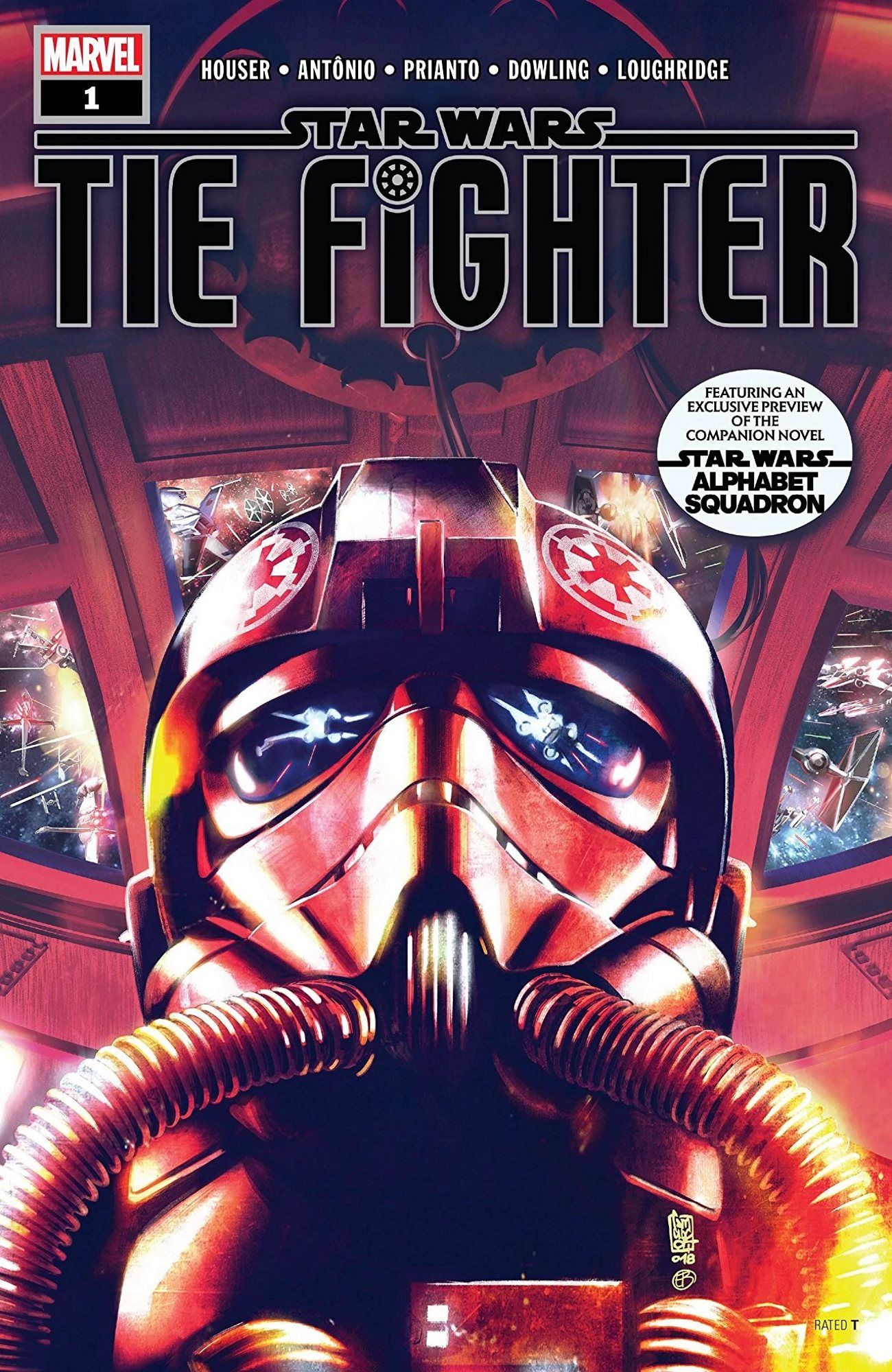 Star Wars TIE Fighter Comic Cover