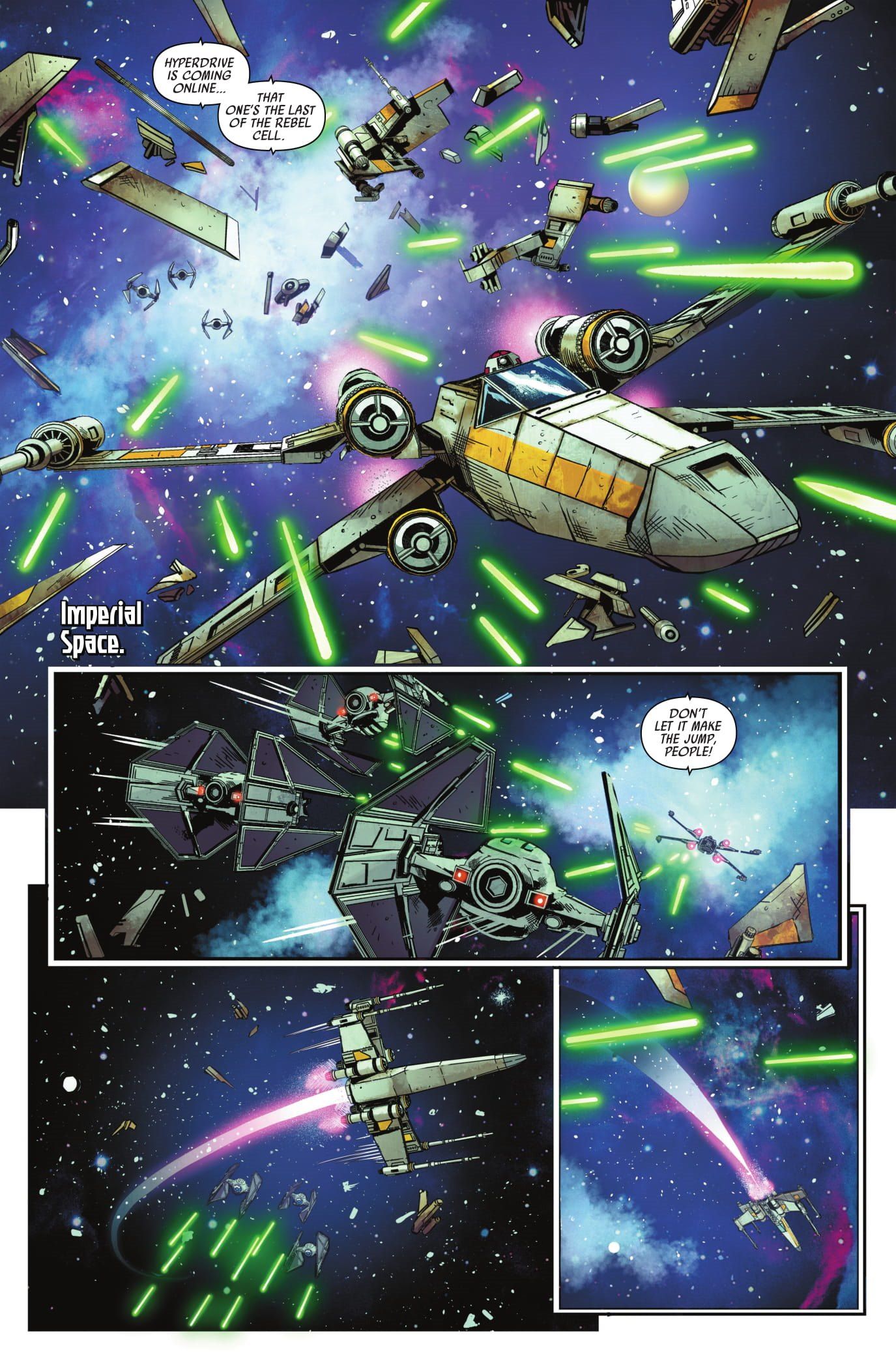 Star Wars TIE Fighter Comic Preview 1