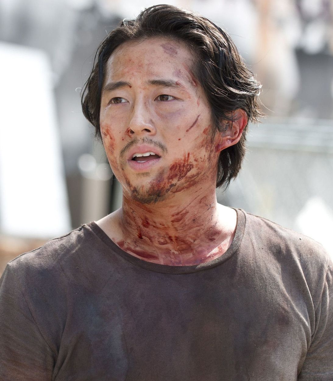 Steven Yeun As Glenn In The Walking Dead