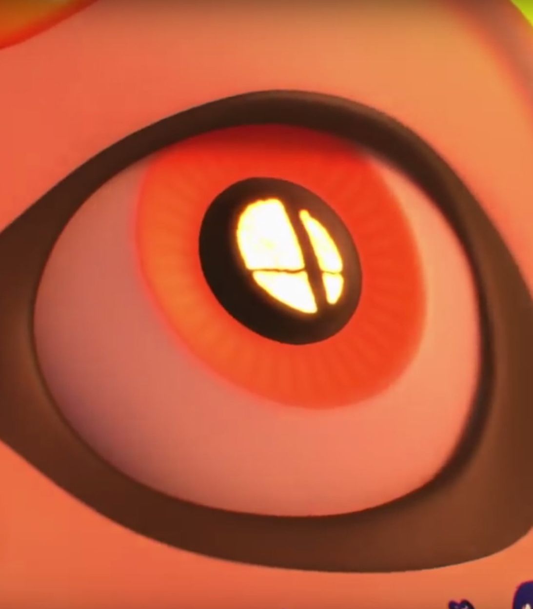 Super Smash Bros Eye Vertical