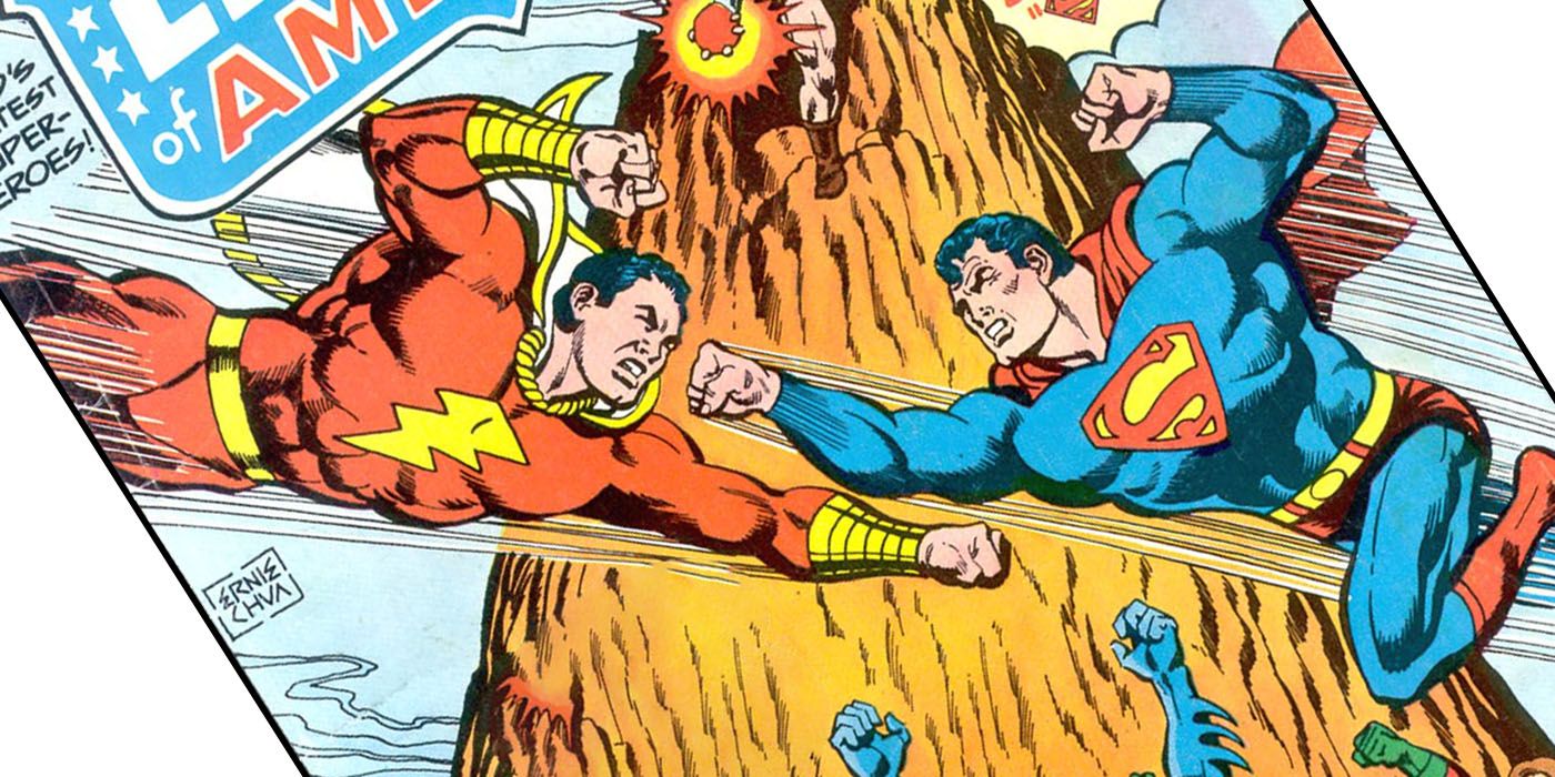 Superman Fights Shazam