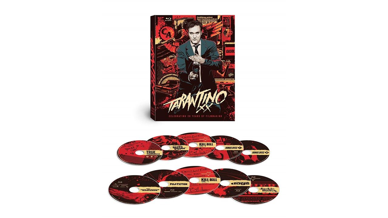 Tarantino merchandise Blu ray box set
