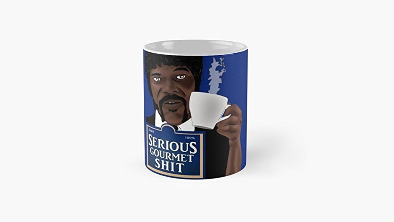 Tarantino merchandise Pulp Fiction mug