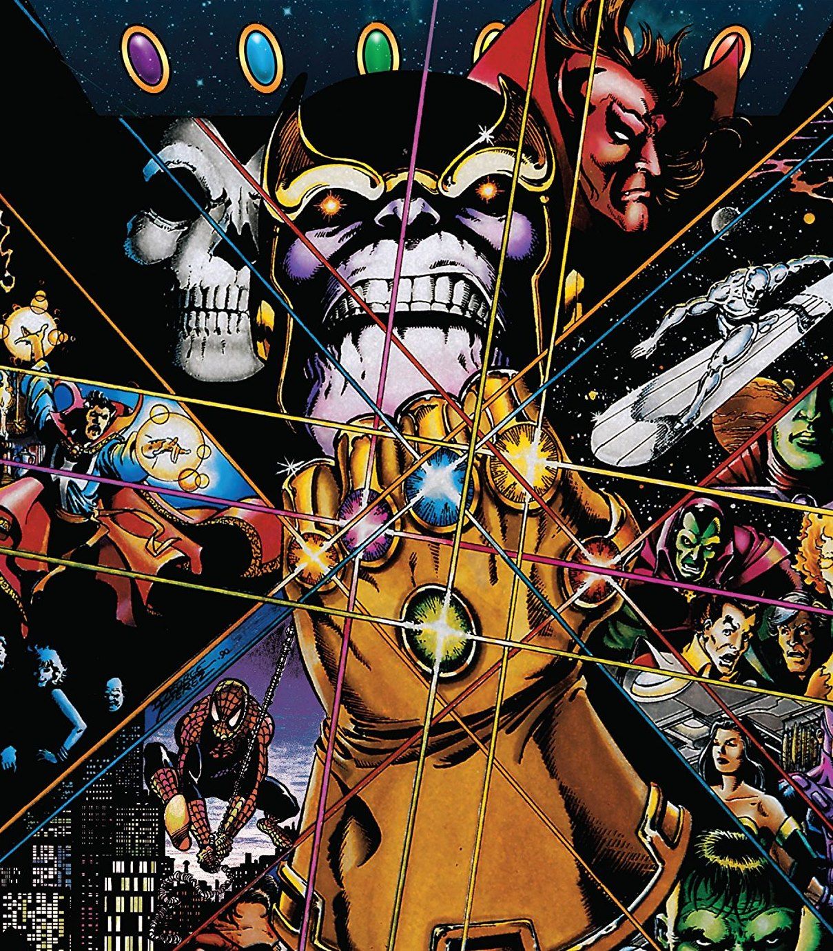 Thanos Infinity Gauntlet Vertical