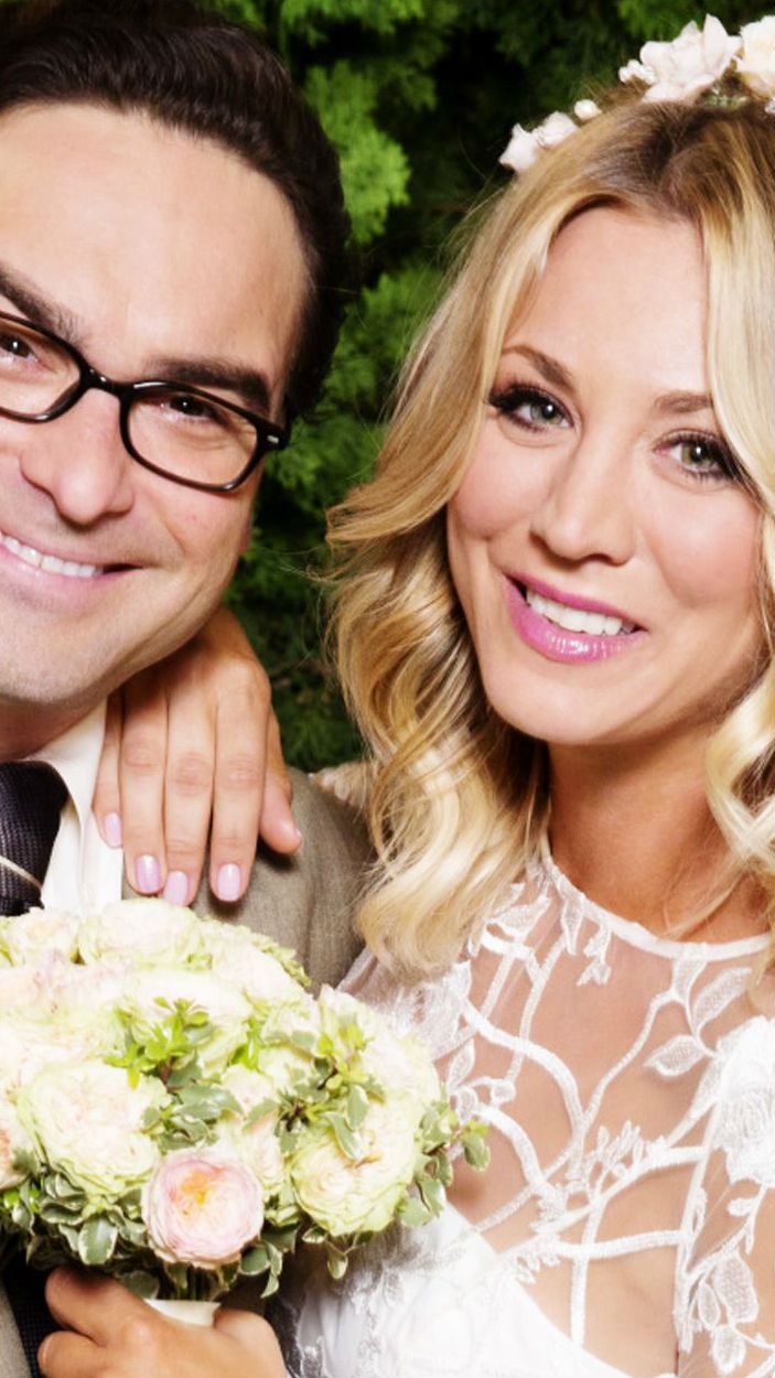 The Big Bang Theory Penny and Leonard Wedding Vertical