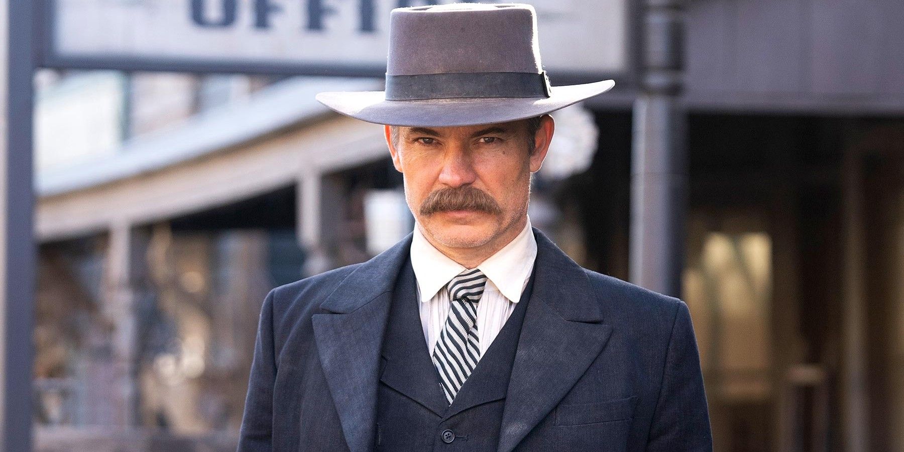 Timothy Olyphant in the Deadwood movie