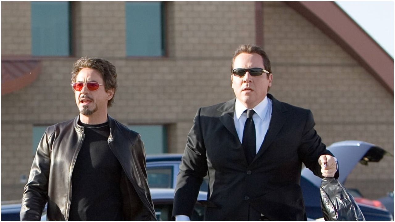 Tony Stark and Happy Hogan