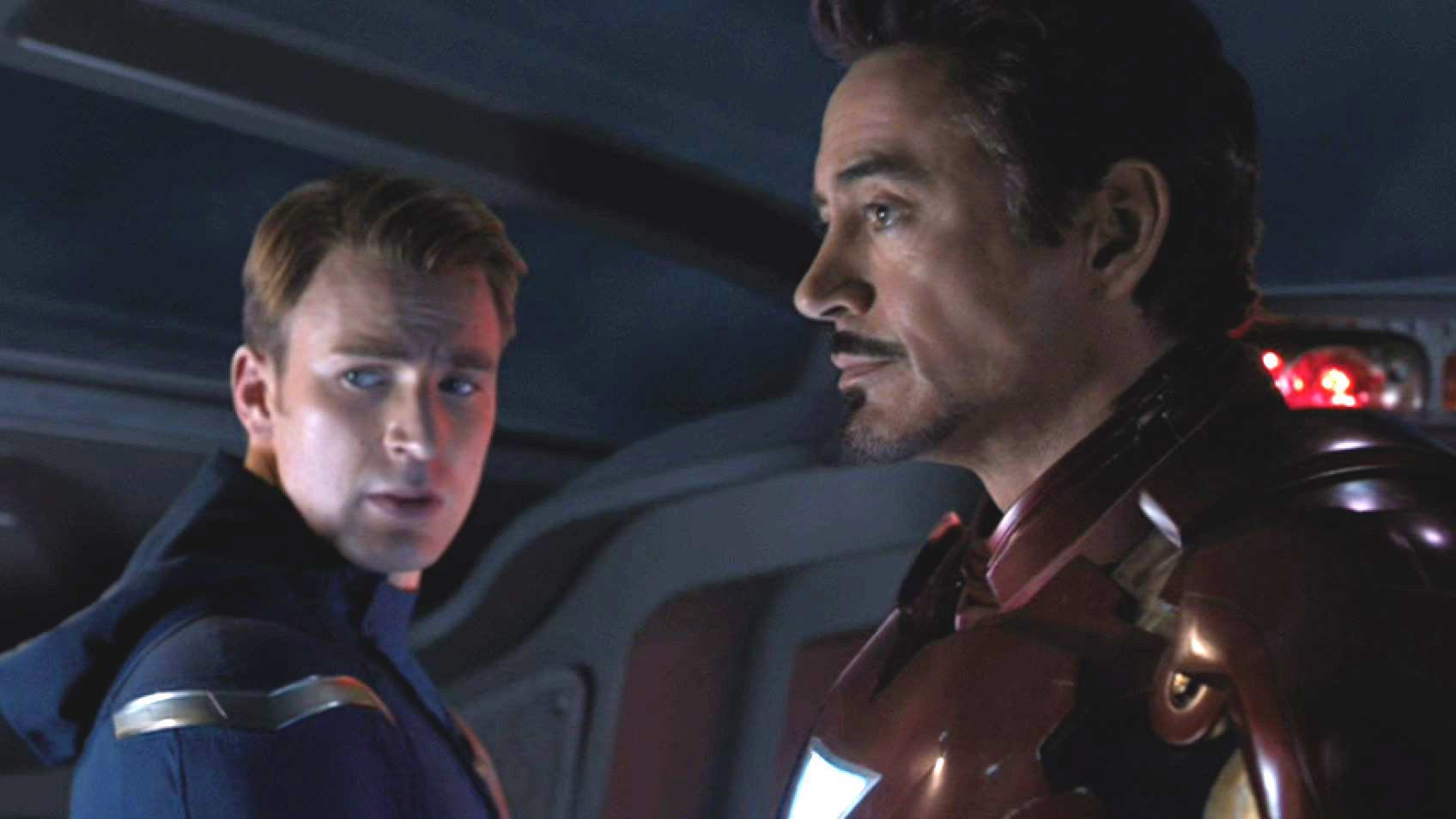 Tony Stark and Steve Rogers as friends