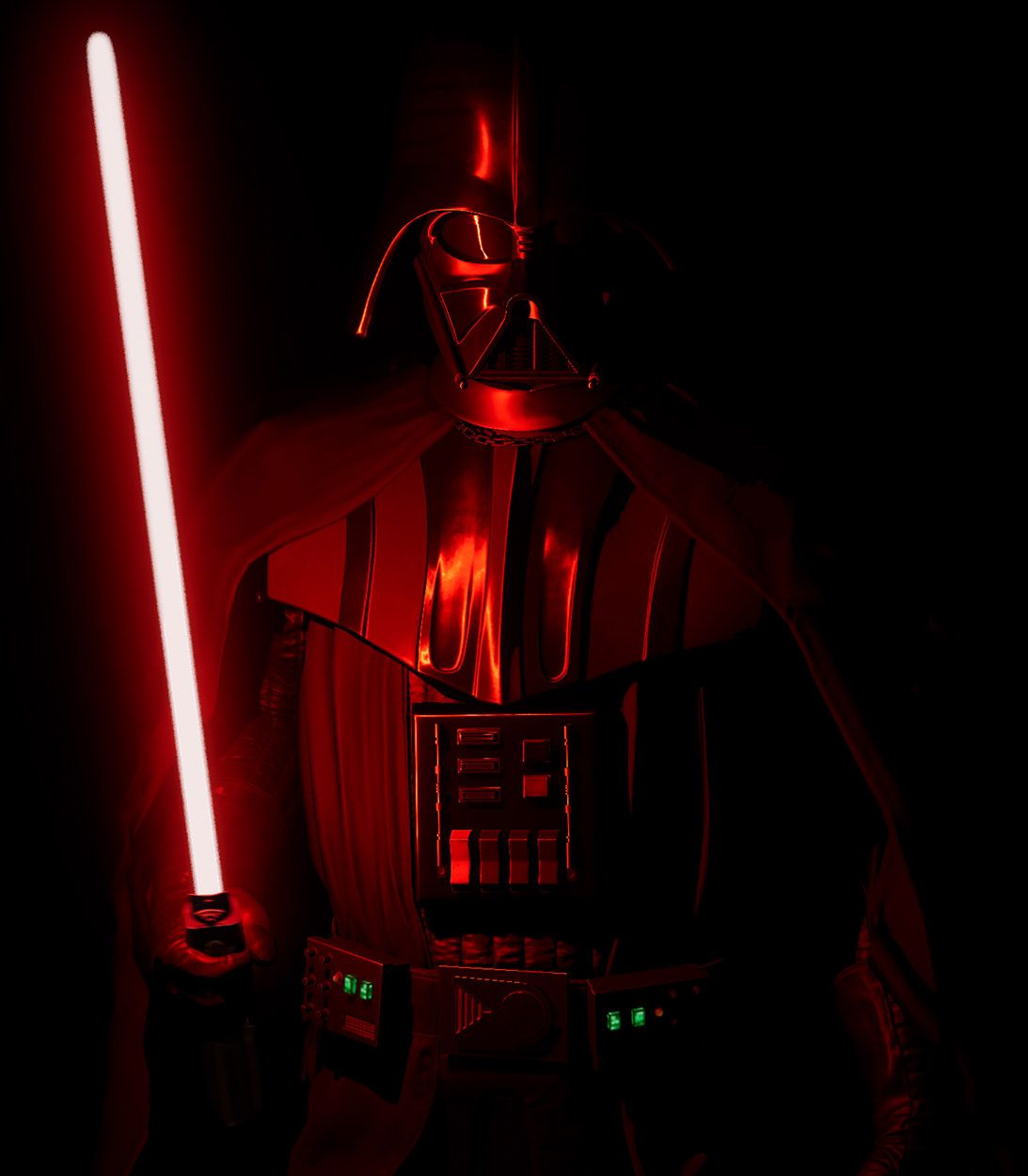 Vader Immortal Darth Vader with Lightsaber VERTICAL