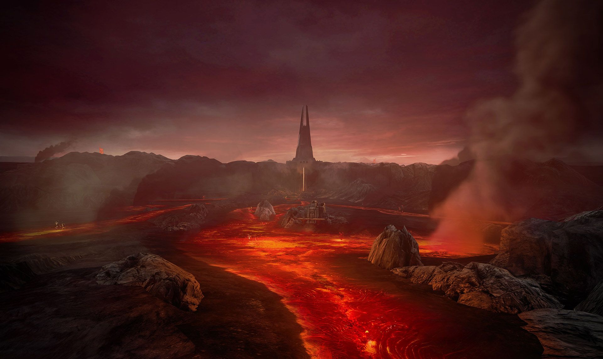 Vader Immortal Episode 1 Mustafar Castle