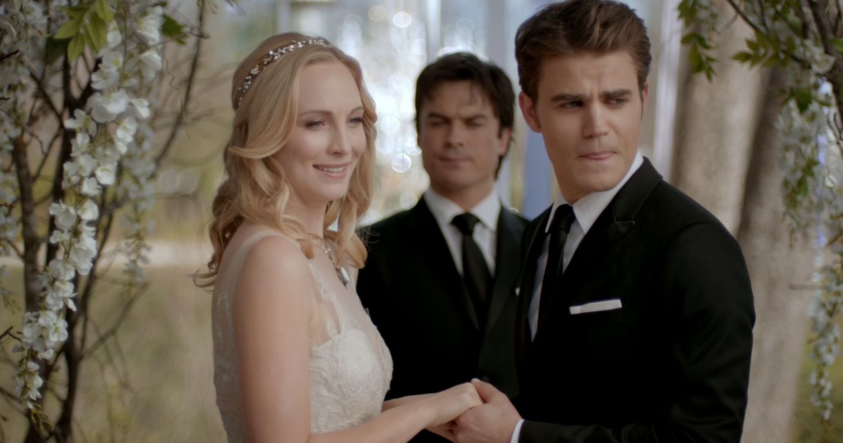The Vampire Diaries 25 Couples Ranked And How Long They Lasted Subverted with stefan, who proclaims that he is 'done with her' after realizing she was in love with his brother. the vampire diaries 25 couples ranked