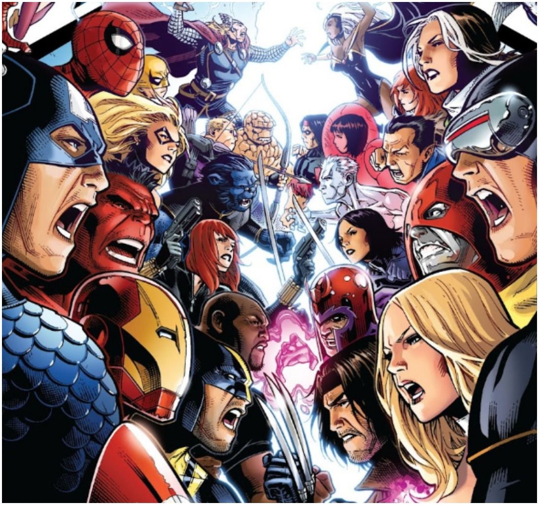 Vertical Avengers vs X-Men