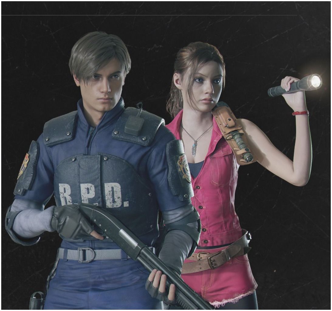 Vertical Resident Evil 2 Alternate Costumes