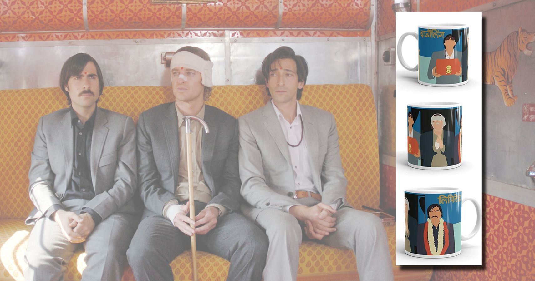 WES ANDERSON Darjeeling Limited Tea Mug