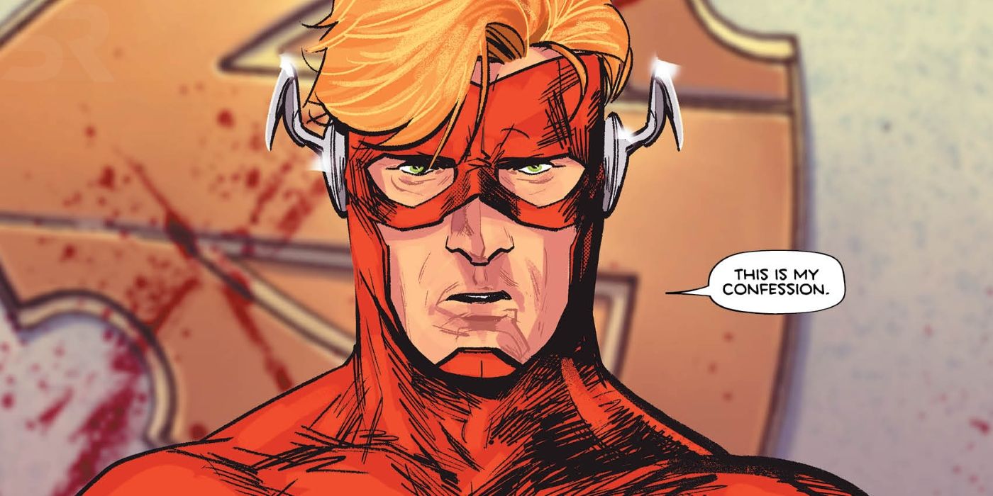 Wally West Heroes in Crisis Confession