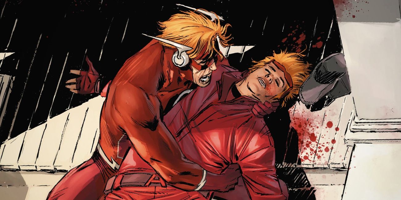 Wally West and Roy Harper Heroes of Crisis