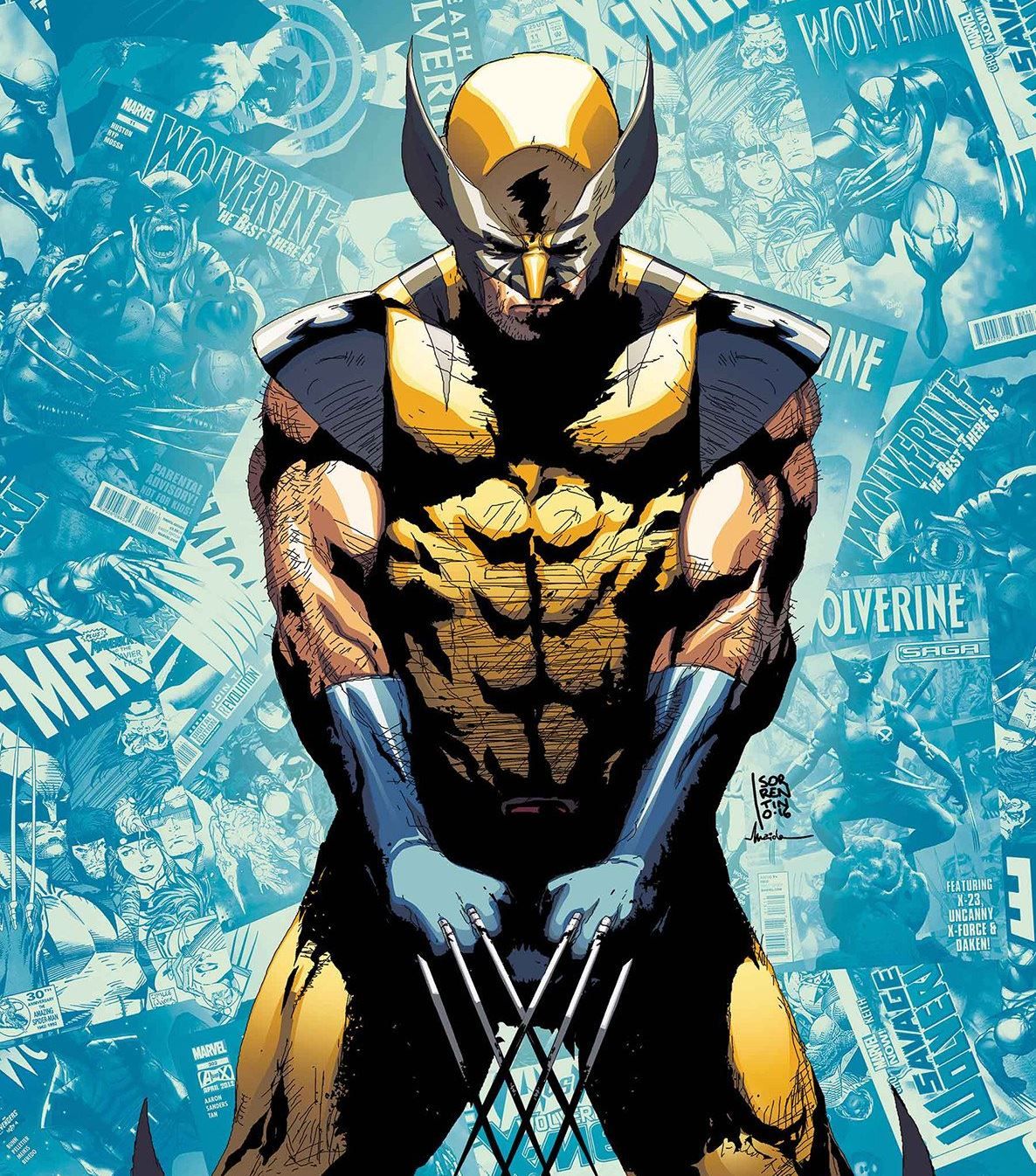 Wolverine Comic Cover Vertical