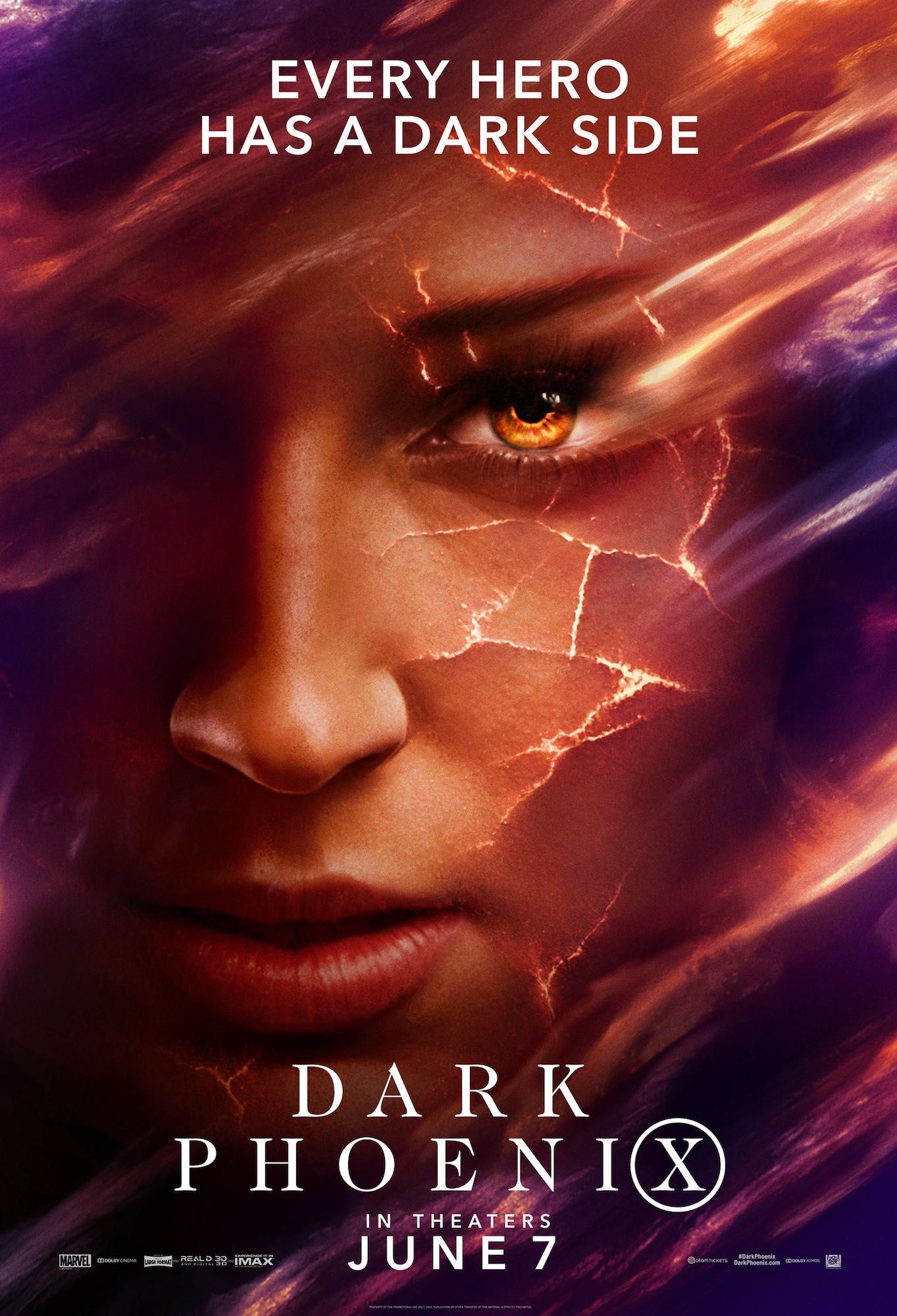Dark Phoenix: 10 Character Posters Tease Every Hero Has A Dark Side