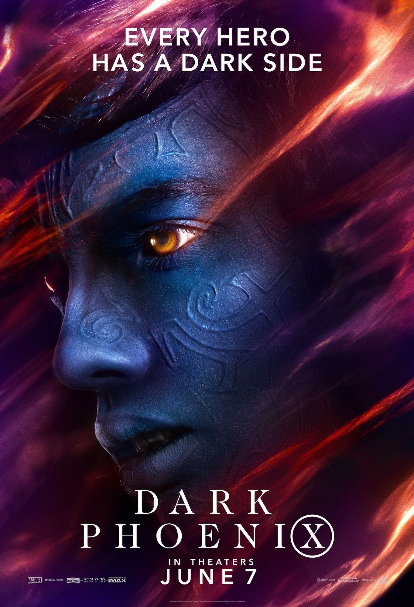 X-Men Dark Phoenix Character Posters Nightcrawler
