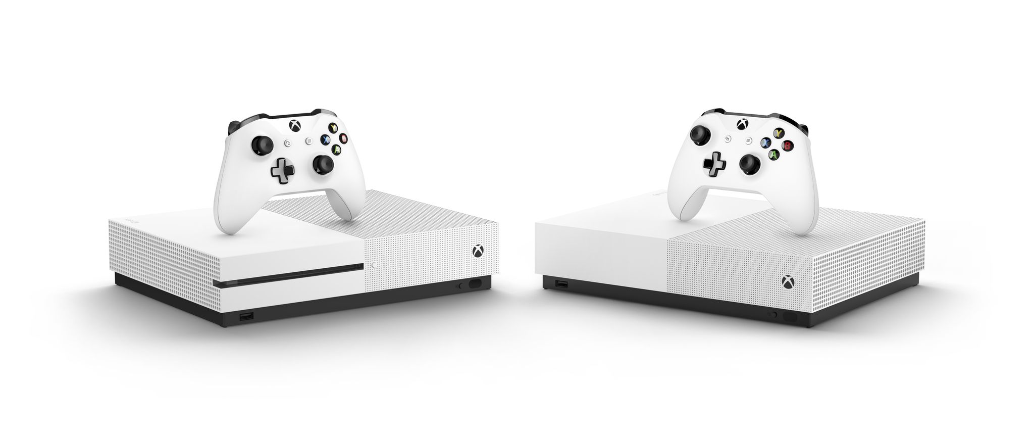Xbox One S All-Digital Edition vs. Regular