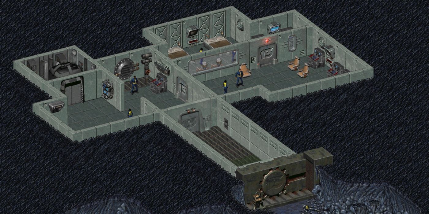 fallout shelter survival vault layout