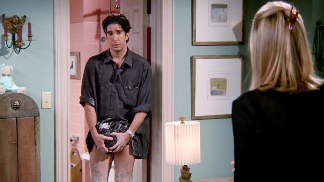 Friends Reunion: Netizens can't get over Cindy Crawford in Ross Geller's leather  pants | Fashion News - The Indian Express